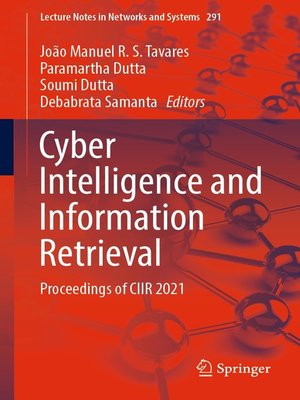 cover image of Cyber Intelligence and Information Retrieval